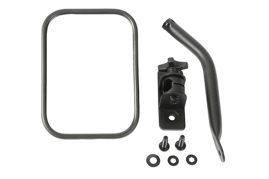 Rugged Ridge Quick Release, Texture Black, Rectangle