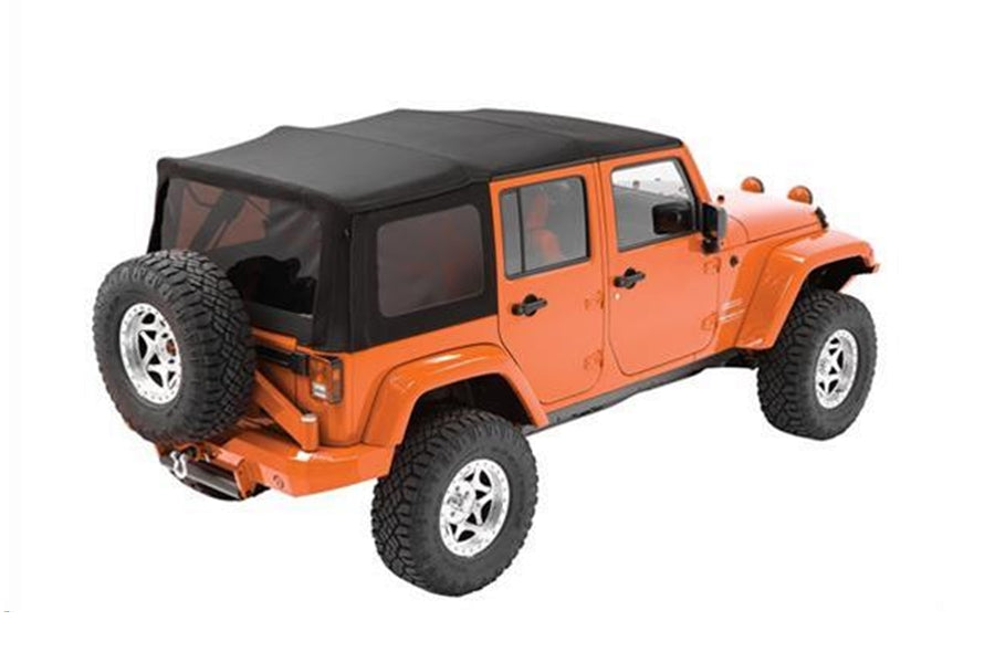 Bestop OEX Replace-A-Top Black Diamond Soft Top Replacement Fabric