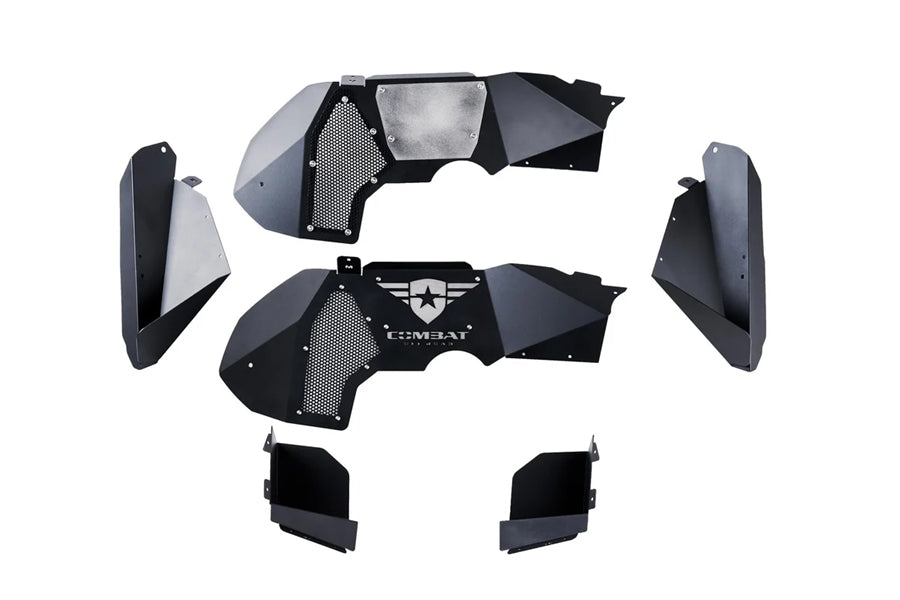 Combat Off Road  Aluminum Battle Ready Inner Fender Liners – Front Only