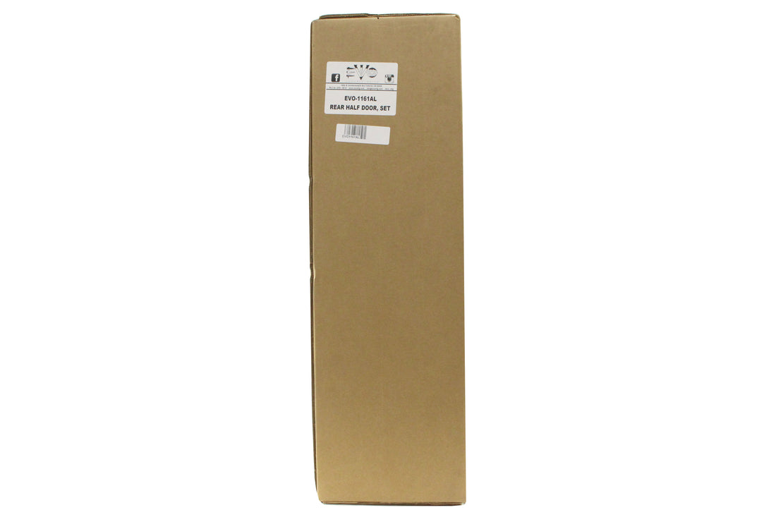 EVO Manufacturing Rear Half Door Sets Aluminum