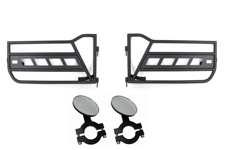 Fishbone Offroad Tube Doors and Mirror Set Package