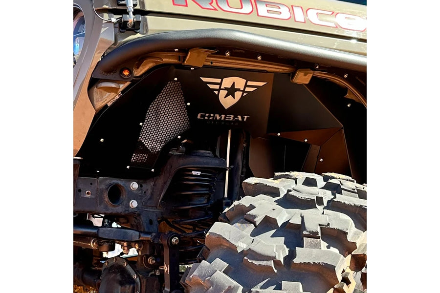 Combat Off Road  Aluminum Battle Ready Inner Fender Liners – Front Only