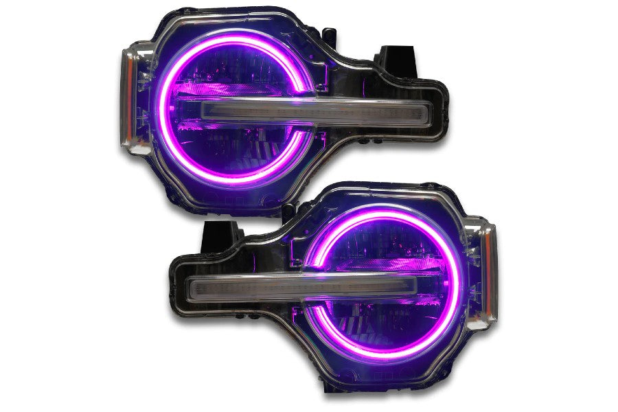 Oracle Lighting Color shift RGB+W Headlight Halo Upgrade Kit, w/2.0 Controller