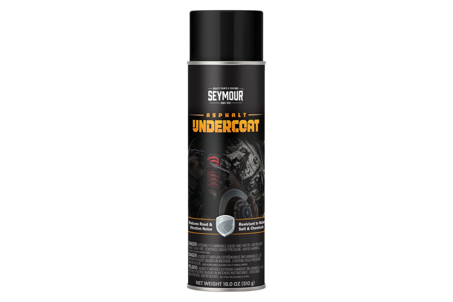 Seymour Paint  Asphalt-based Undercoating Spray, 18oz -  Black