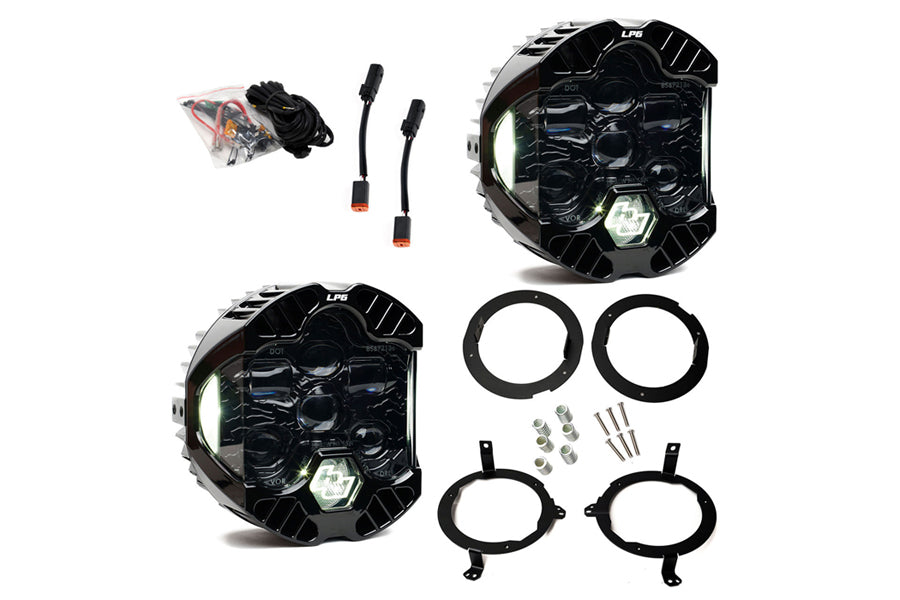 Baja  Designs DOT LP6 LED Headlight Kit, Clear
