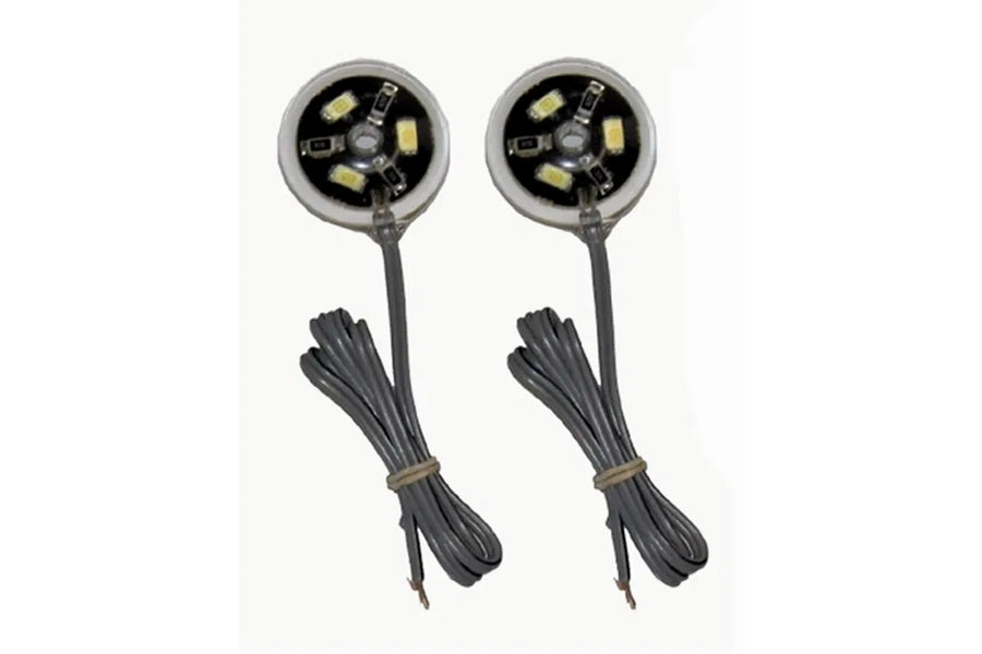 Off Road Only LiteSpot Rock Lights Chassis LEDs, Pair - Blue