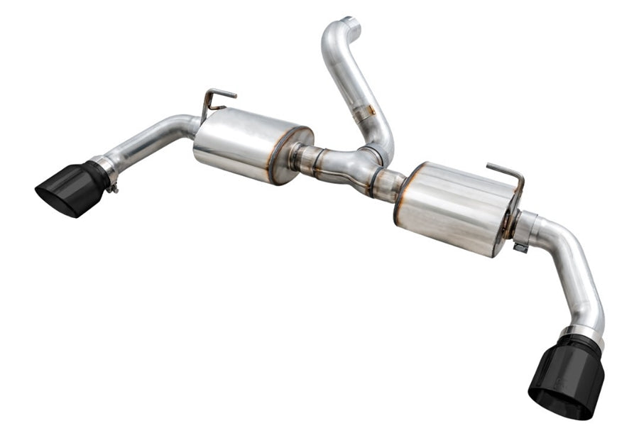 AWE Tread Edition Axle-Back Exhaust w/ Resonated Mid and Loop Pipe Package