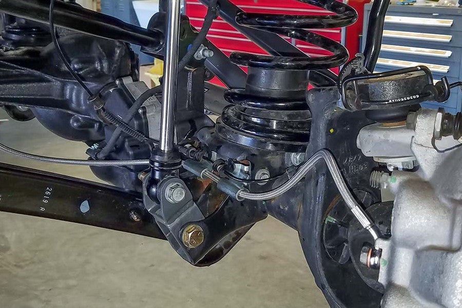 Synergy Maufacturing Rear Stainless Braided Brake Lines