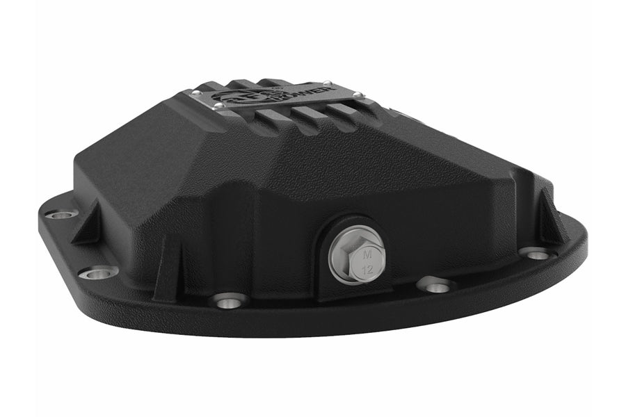aFe POWER Pro Series Dana 30 Front Differential Cover w/ Machined Fins - Black