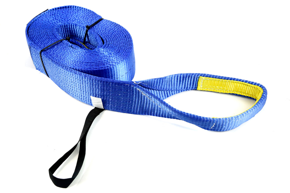 Bulldog Winch Recovery Strap - 3in x 30ft
