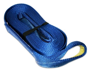 Bulldog Winch Recovery Strap - 6in x 30ft