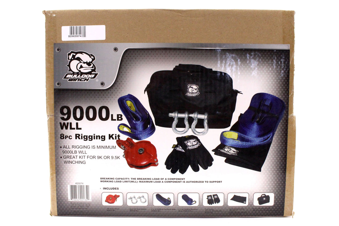 Bulldog Winch 8pc Truck Rigging Kit