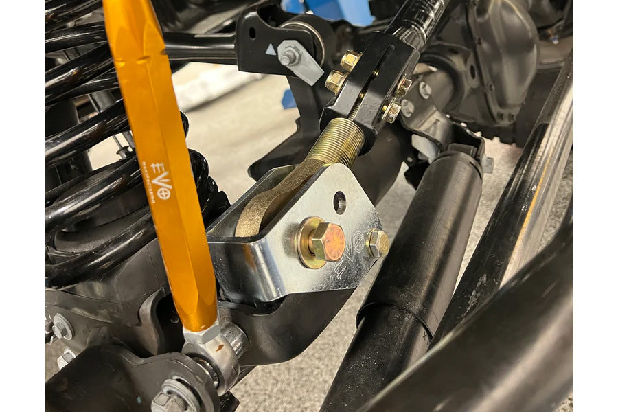 EVO Manufacturing Track Bar Steering Correction Bracket Kit - Front