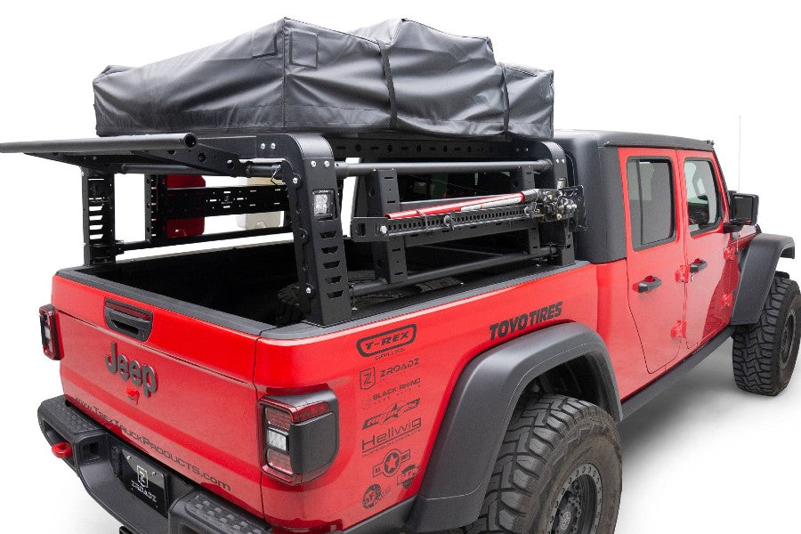 ZROADZ Overland Access Rack W/ Three lifting Side Gates, without Factory Rail