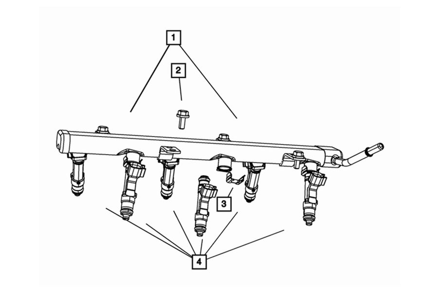 Mopar Fuel Rail