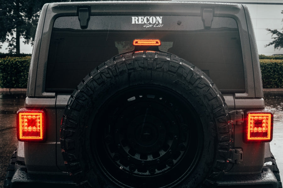 RECON Ultra High 3rd Brake Light Kit - Clear