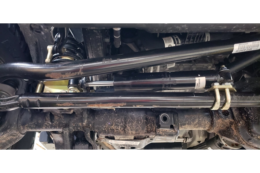 Clayton Off Road Steering Stabilizer Relocation Bracket