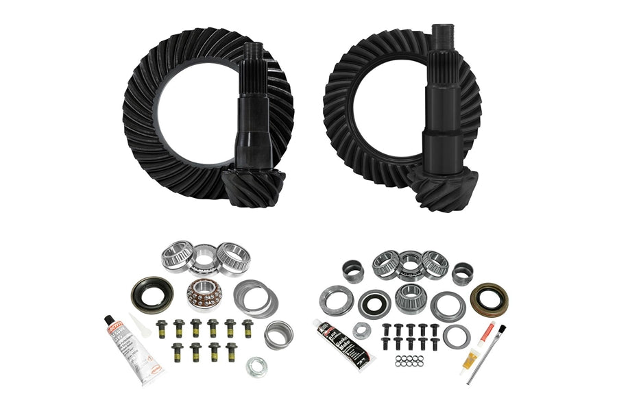 Yukon Complete Front D30 / Rear D35 Ring and Pinion Kit - 4.11 Ratio