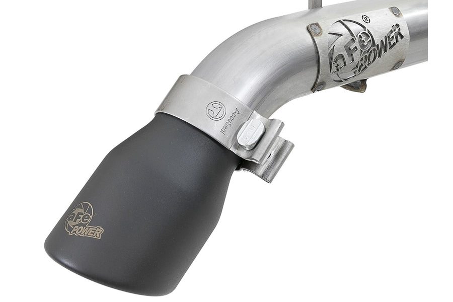 aFe POWER MACH Force-Xp Axle-Back Hi-Tuck Exhaust System w/ Black Tip