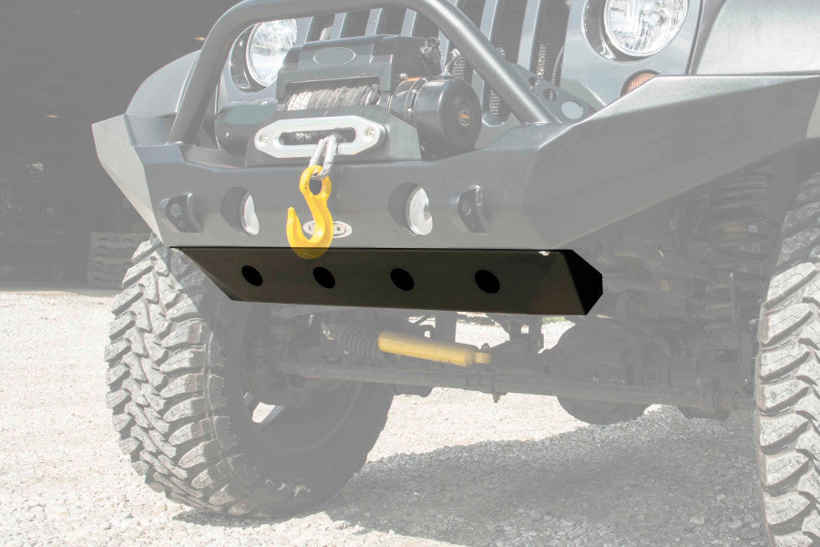 LOD Destroyer Front Bumper Skid Plate Black Powder Coated