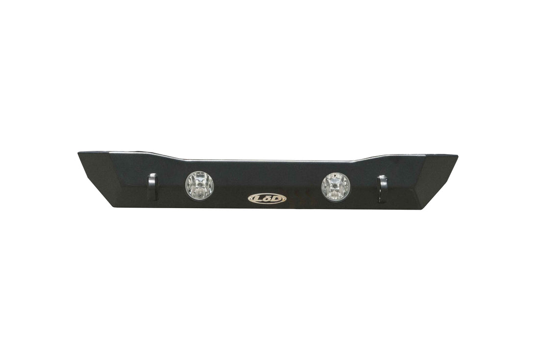 LOD Destroyer Shorty Front Bumper w/NO GUARD Black Powder Coated