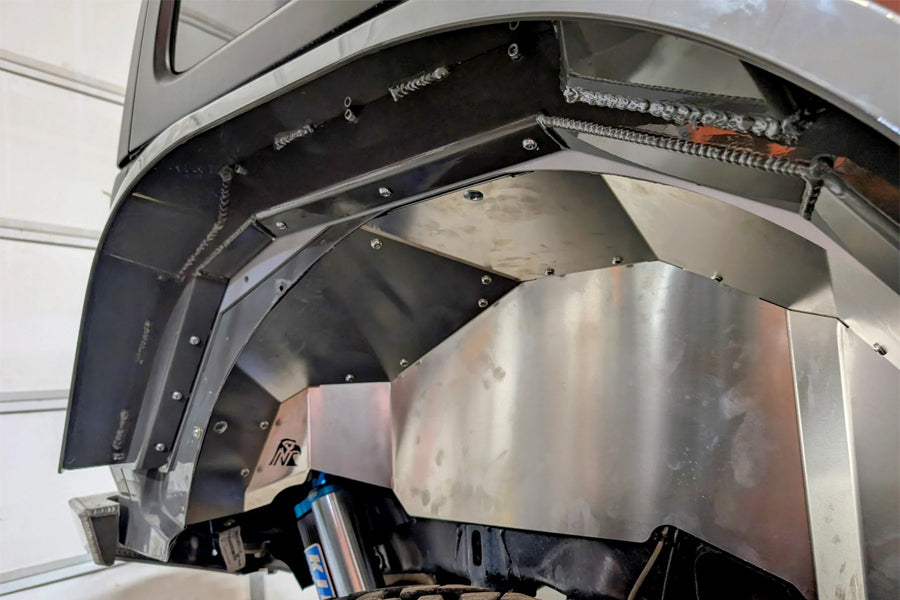 Next Venture Motorsports Rear Inner Fender Liners, Aluminum