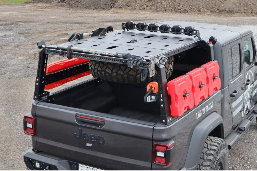 LOD Black Ops Bed Rack - Black