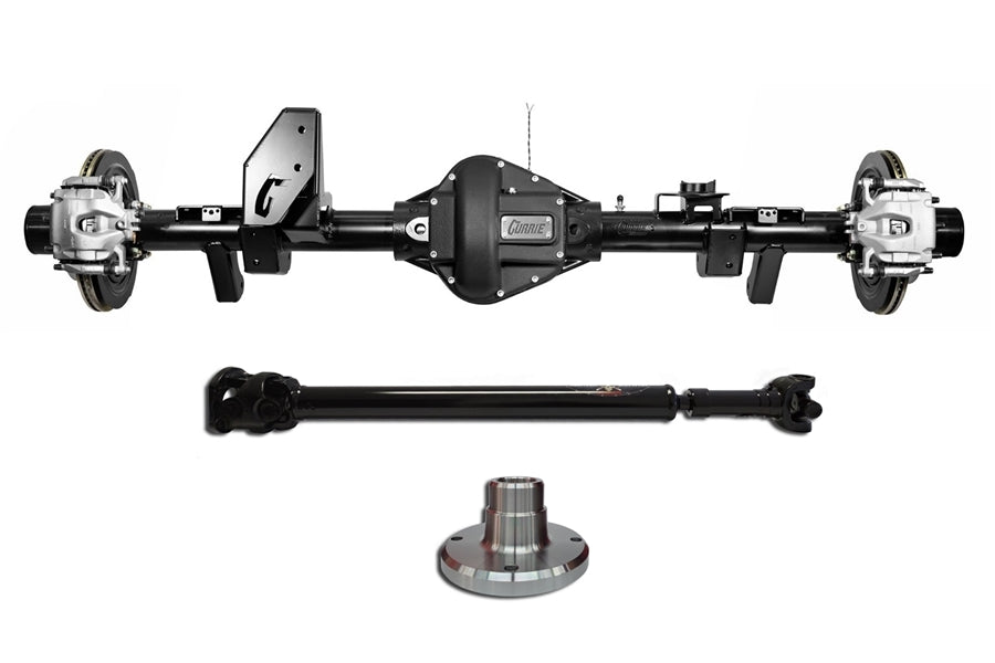 Currie Enterprises Extreme 60 Low-Pinion Full-Float Rear Axle w/ 5.13 Gears and E-Locker and Adams Rear Driveshaft