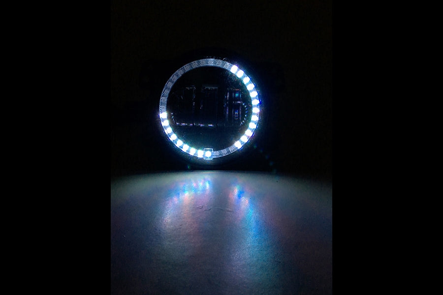 Quake LED Tempest Series 7in HD RGB Headlight/Fog Light Kit