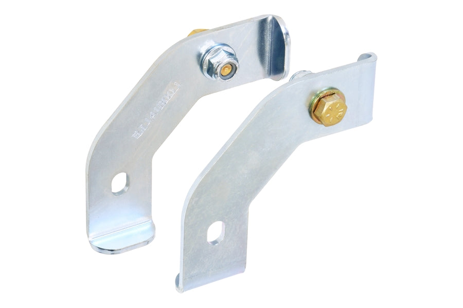 RockJock Front Brake Line Relocation Bracket Kit - Pair