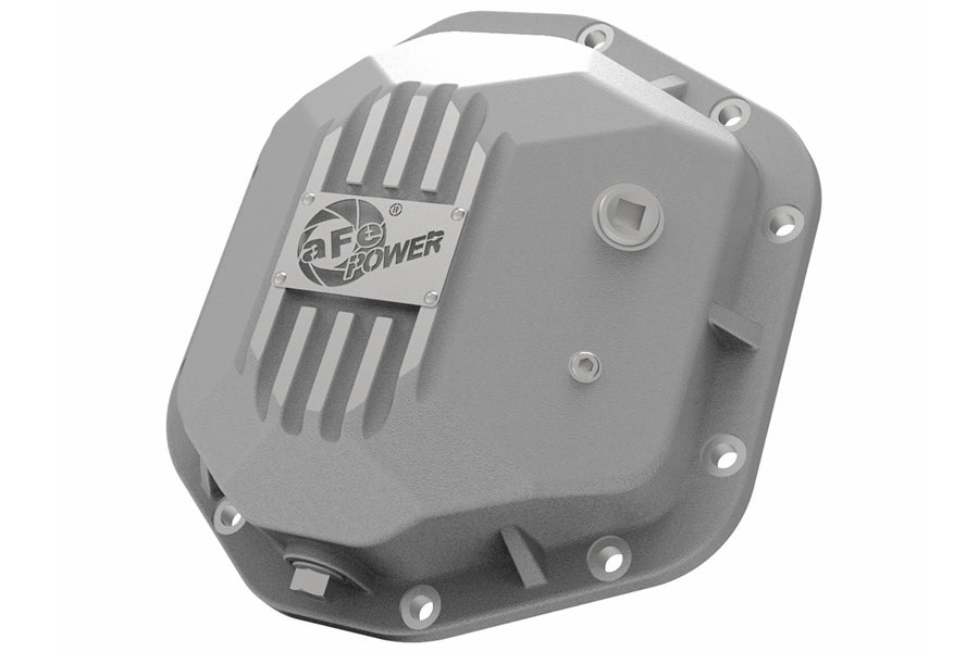aFe POWER Street Series Rear Differential Cover w/ Machined - Raw