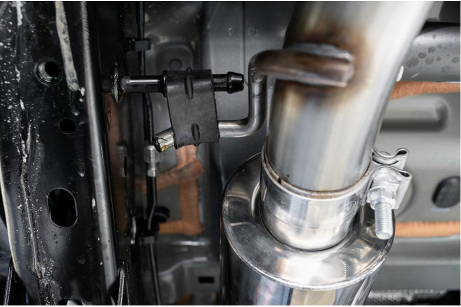 MBRP 2.5in Cat-Back Single Rear Exit Exhaust System - Aluminum
