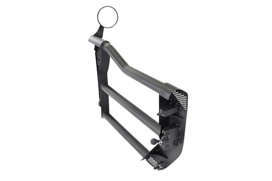 Go Rhino Trailline Front Tubular Doors - Textured Black