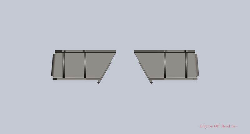 Clayton Off Road Rear Frame Brackets