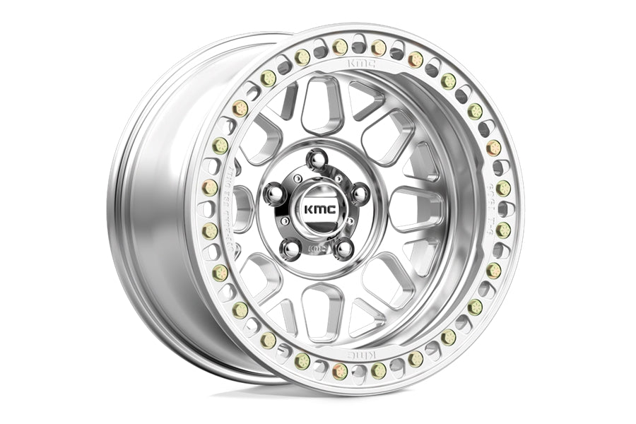 KMC WHEELS KM235 GRENADE CRAWL BEADLOCK WHEEL, 20X10 8X6.5 - MACHINED (-48MM)
