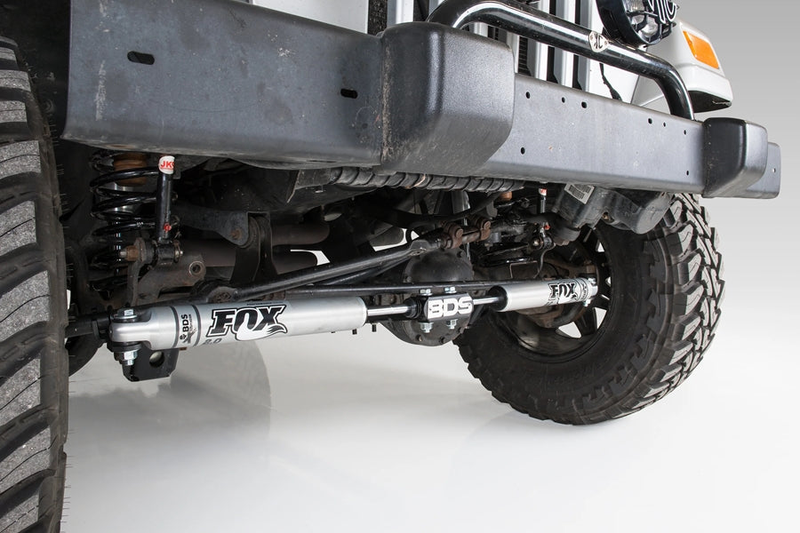 BDS Suspension Dual Steering Stabilizer Mounting Kit w/ Fox Shocks