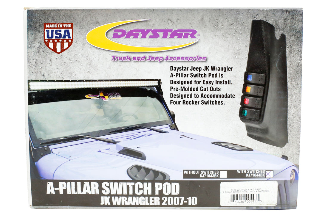 Daystar A-Pillar Switch Pod w/ Switches