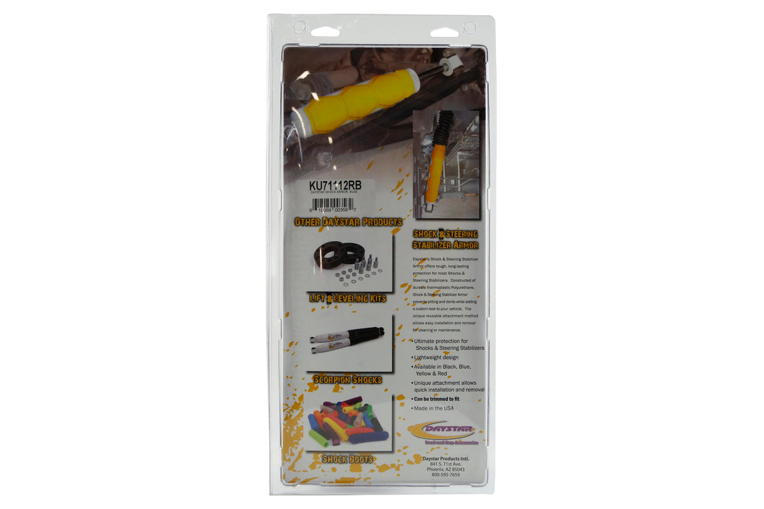 Daystar Shock & Steering Stabilizer Armor Blue
