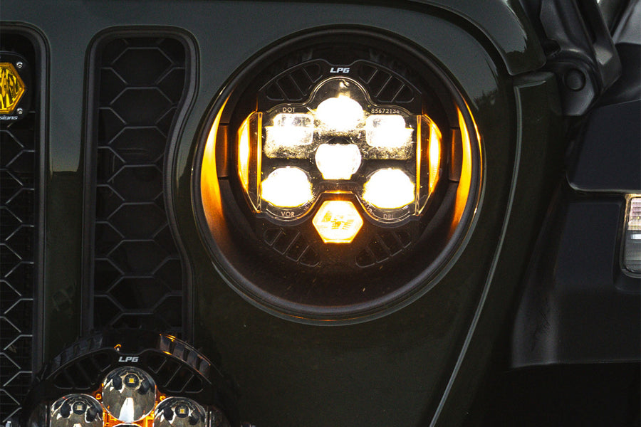 Baja  Designs DOT LP6 LED Headlight Kit, Clear