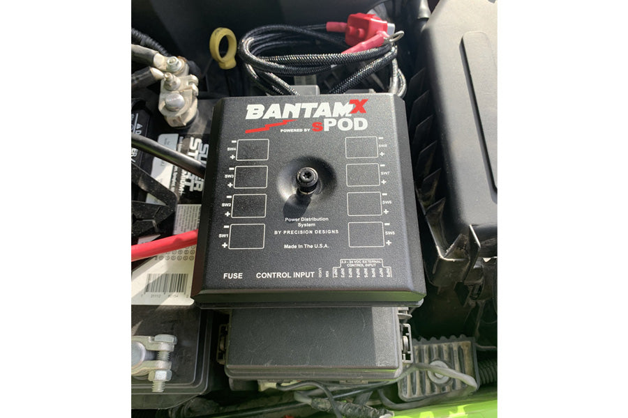 sPOD BantamX HD Switch Panel - 36in Battery Cables