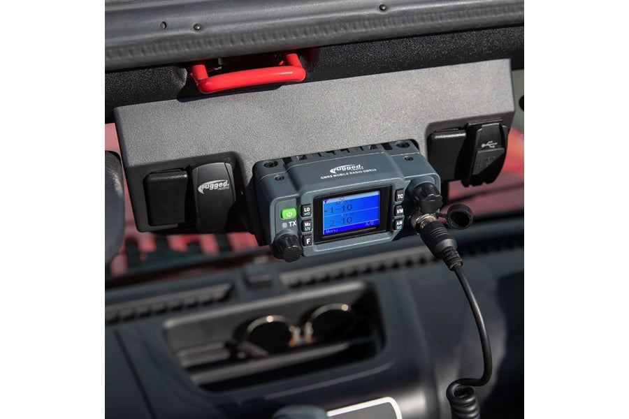 Rugged Radios Upper Windshield Radio Mount for GMR25/ABM25