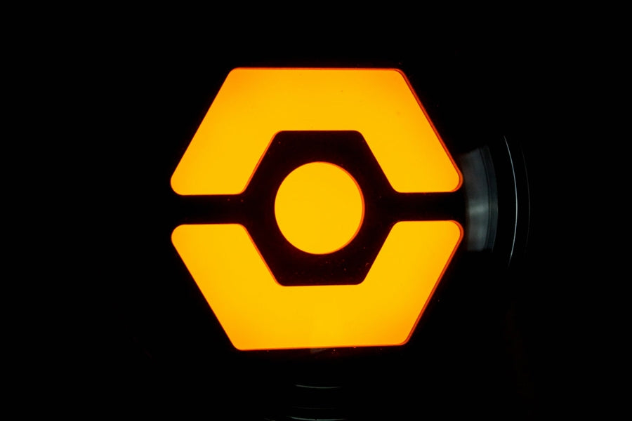 RECON Amber Fender Light Front Headlights OLED - Clear