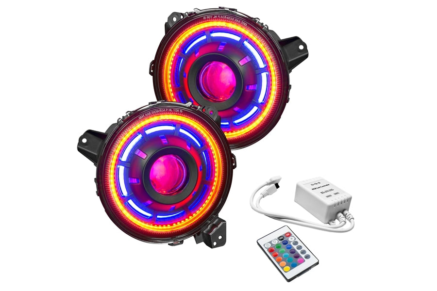 Oracle Oculus ColorSHIFT Bi-LED Projector Headlights - Simple Controller