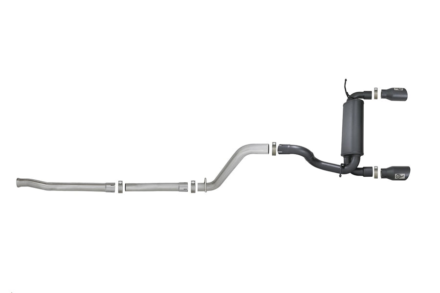 aFe POWER MACH Force-Xp 2.5in Cat-Back Hi-Tuck Exhaust w/ Black Tip