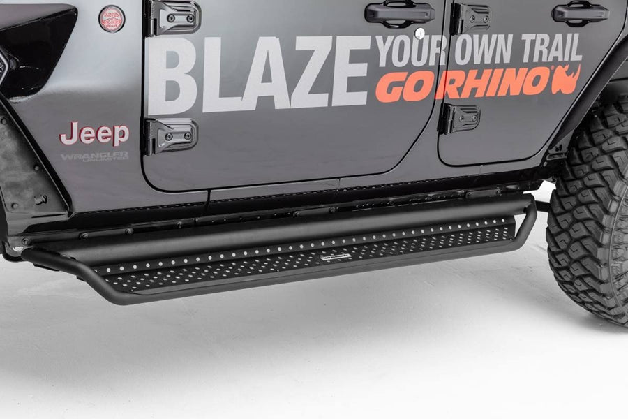 Go Rhino Dominator Extreme D1 Side Steps - 73in Long