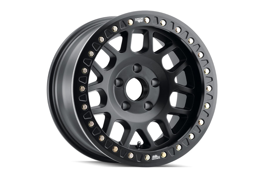 DIRTY LIFE 9312 MESA RACE BEADLOCK WHEEL 17X9 8X6.5 12MM OFFSET MATTE BLACK