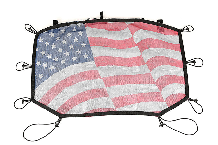Rugged Ridge Hardtop Sun Shade, Flag