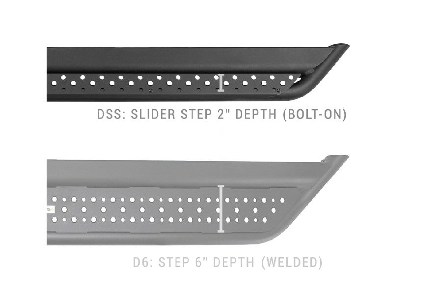 Go Rhino Dominator Extreme DSS Slider Steps -73in