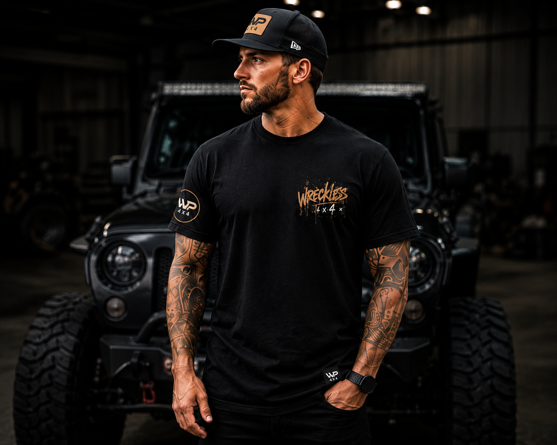 Wreckless Graffiti 4x4 Tee