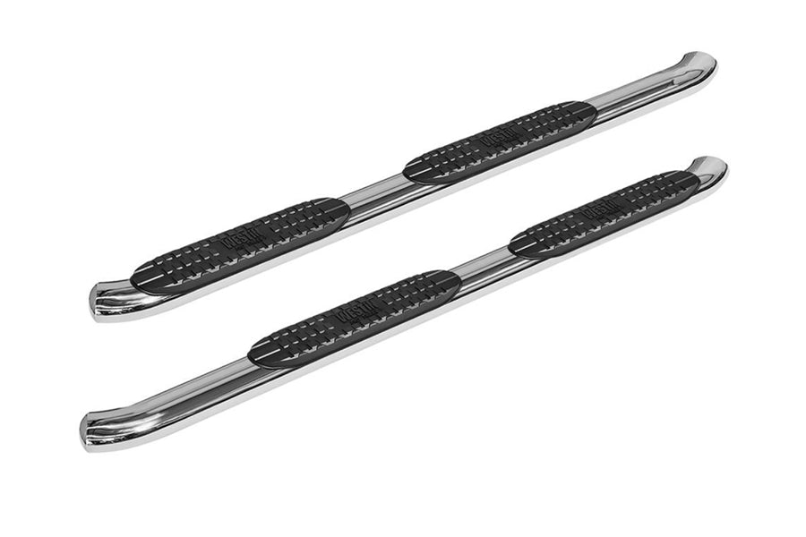 Westin PRO Traxx 4in Oval Nerf Step Bars - Stainless Steel